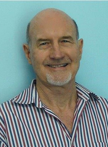 The photo is of physiotherapist Peter Dornan